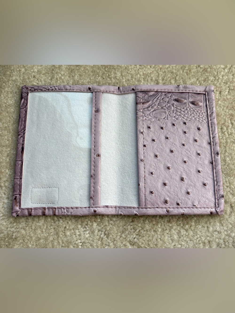 NWT Makeup Junkie passport holder - Picture 2 of 3